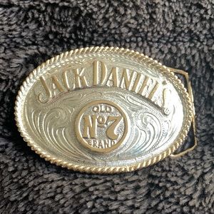 Jack Daniels Pewter Belt Buckle